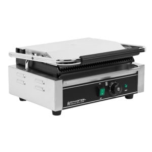 Grill Panini Pro 2200 W Rigato 340x220 mm Inox