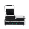 Grill Panini Double - Piastre Rigate - Dynasteel