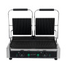 Grill Panini Double - Piastre Rigate - Dynasteel