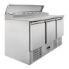 Saladette Compatta - 3 Porte con Tetto Apribile - Dynasteel