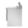 Saladette Compatta - 3 Porte con Tetto Apribile - Dynasteel