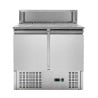 Mobile per Pizza Refrigerato - 2 Porte - 5 Vaschette GN 1/6 - Dynasteel