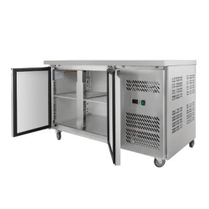 Tavolo Refrigerato 2 Porte GN1/1 - Profondità 700 - Dynasteel