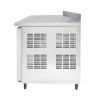 Tavolo Refrigerato 2 Porte GN1/1 - Profondità 700 con Alzatina - Dynasteel