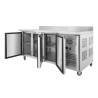 Tavolo Refrigerato 3 Porte GN1/1 - Profondità 700 con Alzatina - Dynasteel