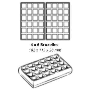 Gaufriera Professionale Rotante Grande Modello Krampouz - 4x6 Bruxelles