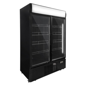 Refrigerated Beverage Display Case - 2 Doors - 800 L | Dynasteel