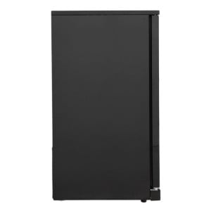 Retrobar Refrigerato 328 L 3 Porte in Vetro Nero