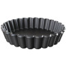 Round Fluted Tartlet Molds - Ø 100mm Matfer Bourgeat: Prepare delicious flawless tartlets