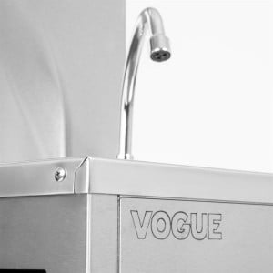 Lavabo mobile Vogue 12,5 L in acciaio inossidabile 430 - Igiene e praticità