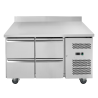 Refrigerated Positive Table Dynasteel - 4 High-end Drawers