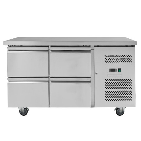 Tavolo Refrigerato Positivo - 4 Cassetti Dynasteel: Alta qualità professionale