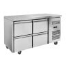 Positive Refrigerated Table - 4 Drawers Dynasteel: High professional quality