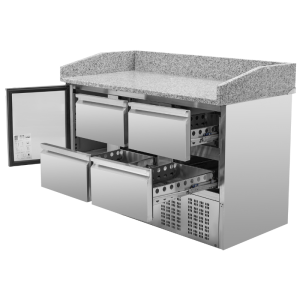 Compact Refrigerated Pizza Cabinet 600x400 - Dynasteel