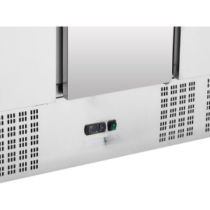 Tavolo Refrigerato Positivo - 2 porte e 2 Cassetti GN 1/2 - Dynasteel