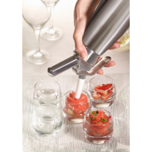 Sifone Alluminio 0,5 L Tellier: Panna montata perfetta in un istante