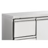 Tavolo Refrigerato Positivo - 3 Porte e 2 Cassetti - Dynasteel