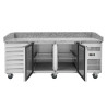 Mobile per Pizza - 2 Porte e 7 Cassetti - Dynasteel