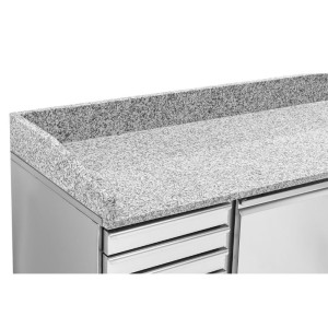 Mobile per Pizza - 2 Porte e 7 Cassetti - Dynasteel