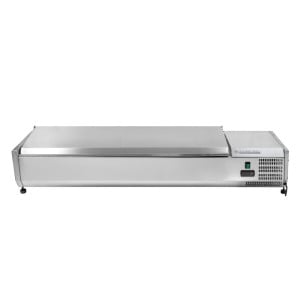 Saladette Refrigerata Posata In Acciaio Inox GN 1/4 Dynasteel - Alta qualità e prestazioni efficienti.