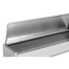 Refrigerated Stainless Steel Countertop Saladette GN 1/4 Dynasteel - High quality and efficient performance.