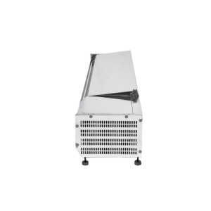 Refrigerated Stainless Steel Countertop Saladette GN 1/4 Dynasteel - High quality and efficient performance.