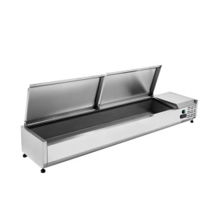 Saladette Refrigerata Inox GN 1/3 - Dynasteel professionale