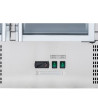 Mobile per Pizza Refrigerato Compatto - 3 Porte in Vetro - Dynasteel