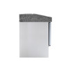 Mobile per Pizza Refrigerato Compatto - 3 Porte in Vetro - Dynasteel