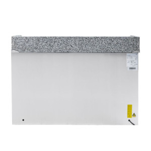 Mobile per Pizza Refrigerato Compatto - 3 Porte in Vetro - Dynasteel