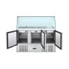 Saladette Refrigerata 4 GN 1/1 - 3 Porte - Dynasteel