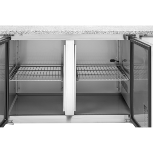 Mobile per Pizza - 2 Porte e 7 Cassetti - Dynasteel