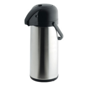 Caraffa Isotermica a Pompa 4 L - Acciaio Inox Professionale