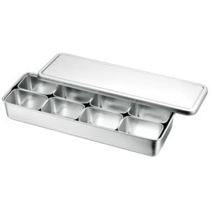 Scatola Giapponese 8 Vaschette Inox - Cucina professionale