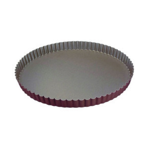 Tortiera Rotonda Antiaderente Ondulata 260mm - Qualità Professionale
