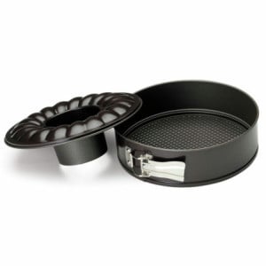 Stampo a Cerniera Antiaderente - Ø 240 mm, 2 Fondi -