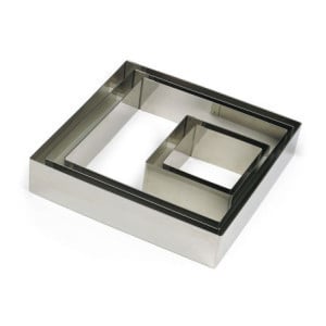 Stampo Inox 180x180 mm - Gobel, qualità professionale