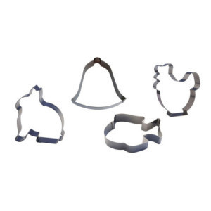 Moule Scatola 4 Nonnettes Pasqua Gobel - Forme Inox