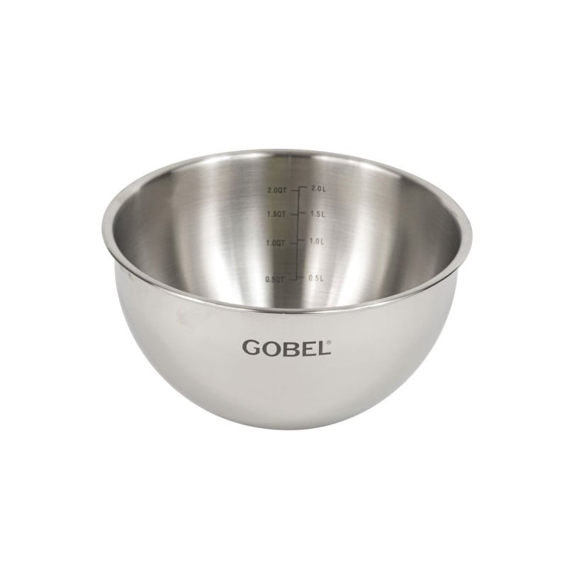 Cul de Poule Fondo Rotondo Inox Ø 20 cm Gobel | Utensile Pasticceria