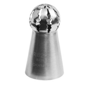 Bocchetta sfera inox Gobel R822 - Ø 24 mm | Accessorio pasticceria professionale