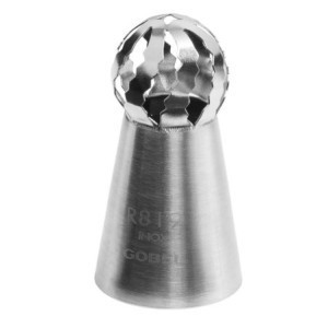 Bocchetta sfera inox Gobel | Accessorio pasticceria bocchette di qualità professionale