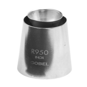 Bocchetta Sultana Inox Ø 30 mm - Accessorio Pasticceria Gobel