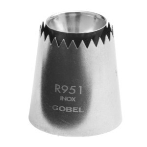 Bocchetta Sultana Rigata Inox - Ø 30 mm Gobel