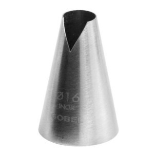 Bocchetta Saint-Honoré in acciaio inox 16 mm Gobel - Fabbricazione francese