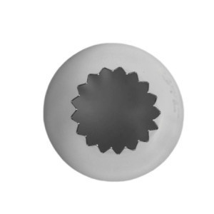 Bocchetta per Dolci Inox 17 Denti ⌀16 mm Gobel - Accessorio Pasticceria
