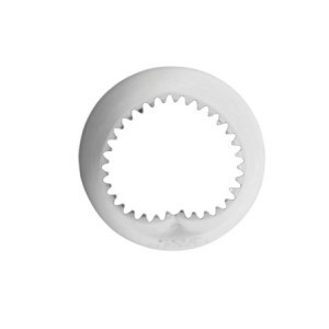 Bocchetta Geometrica Cuore Inox - Accessorio Pasticceria