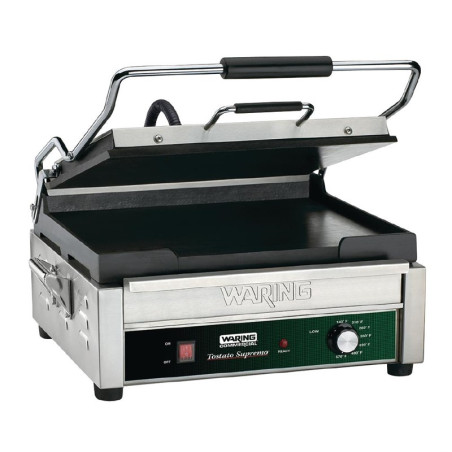 Grill Panini Professionnel - Plaques Lisses Acier Inox