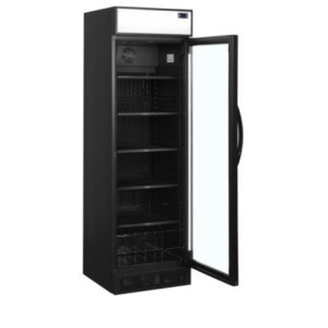 Vetrina Refrigerata per Bevande TEFCOLD 358L Nero - Design elegante per le tue bevande