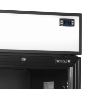 Vetrina Refrigerata per Bevande TEFCOLD 358L Nero - Design elegante per le tue bevande