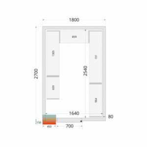 Panneau Chambre Froide Isolant 1800 x 2700 mm TEFCOLD - Performance et Modularité